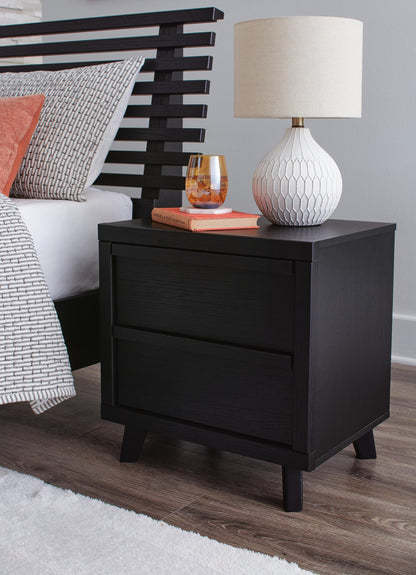 Danziar King Panel Headboard, Dresser, Mirror, Chest and Nightstand