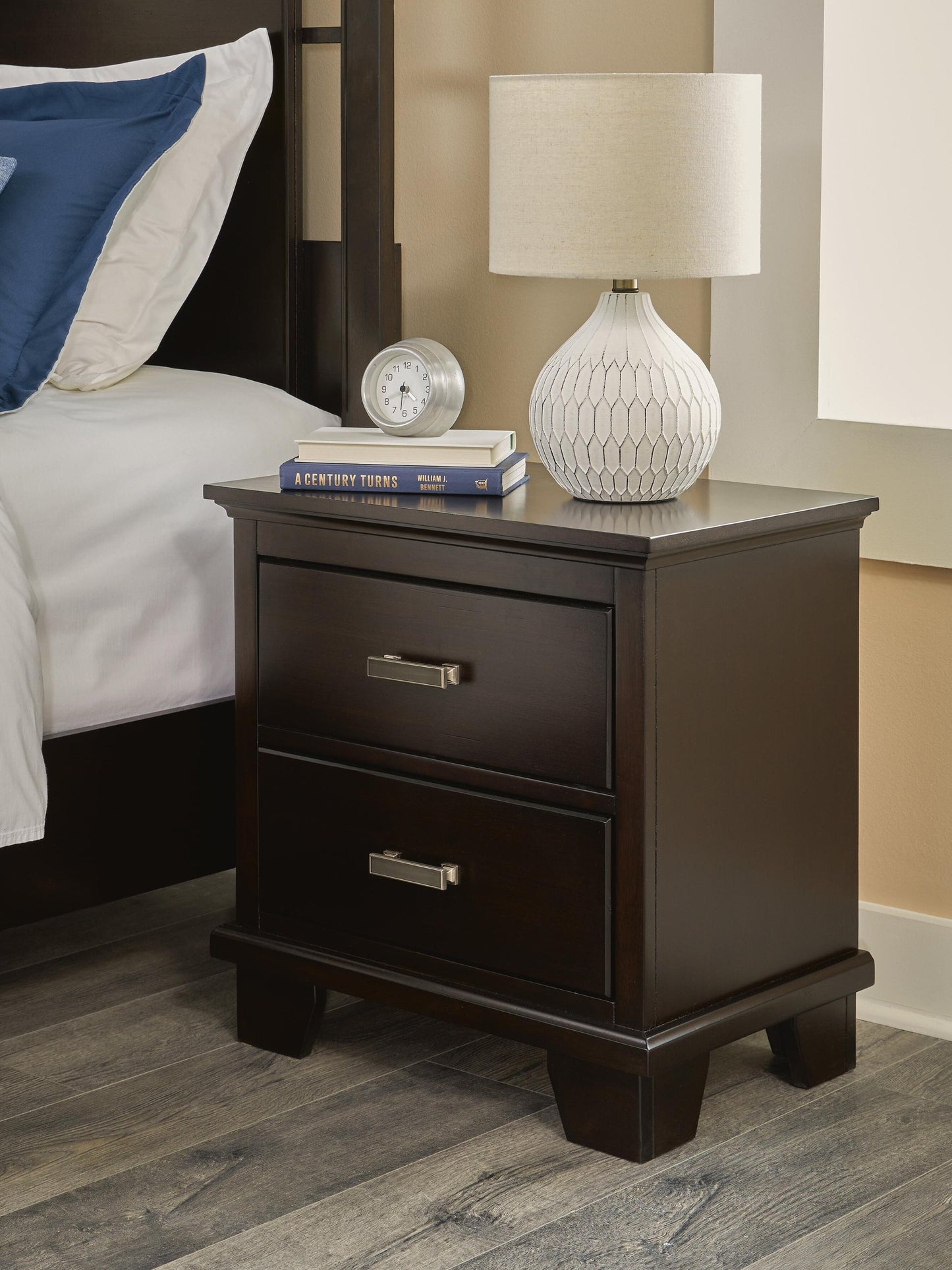 Covetown Twin Panel Bed, Dresser, Mirror, Chest and Nightstand