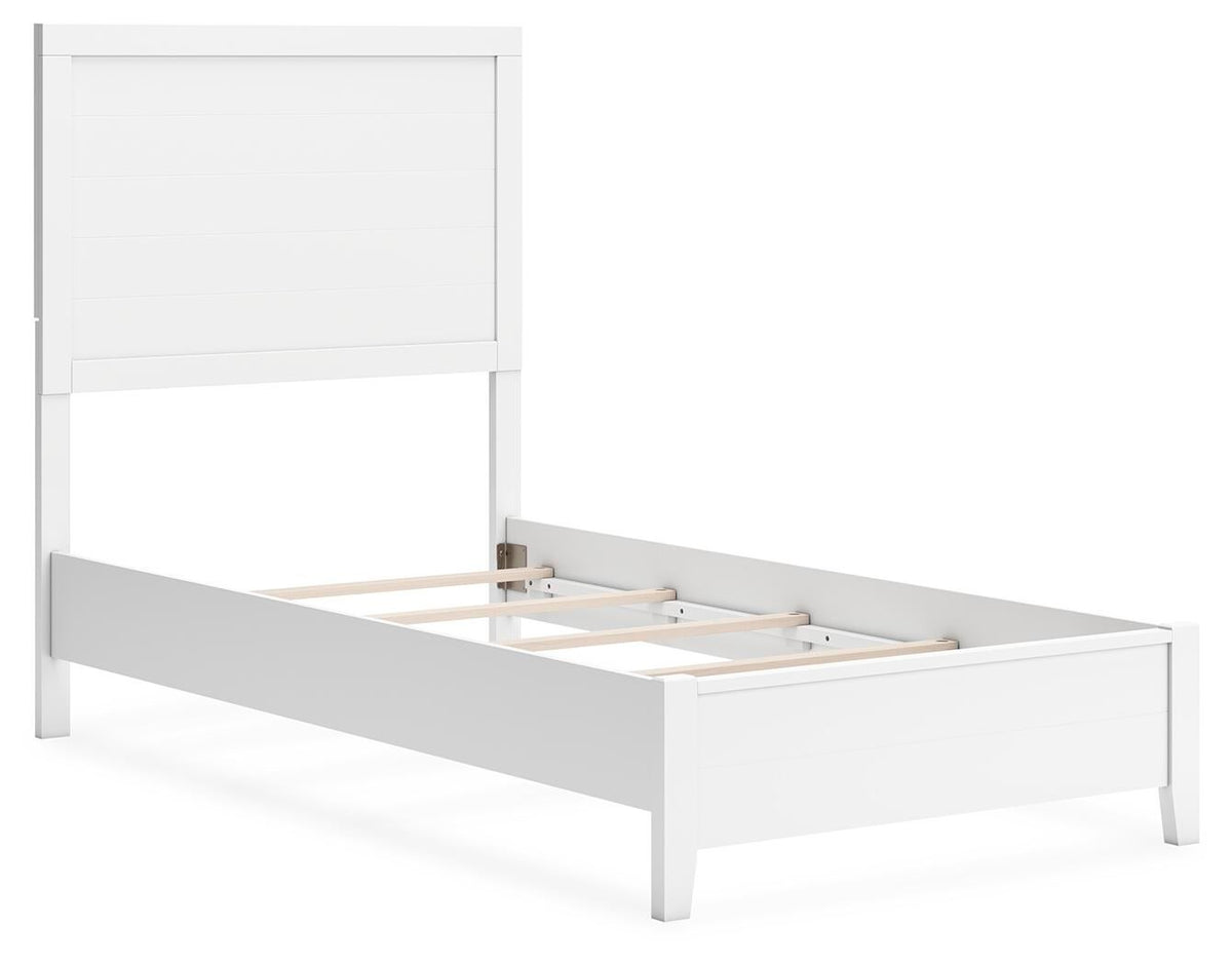 Binterglen Twin Panel Bed, Dresser, Mirror, Chest and Nightstand