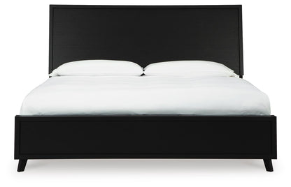 Danziar King Panel Bed, Dresser, Mirror, Chest and Nightstand