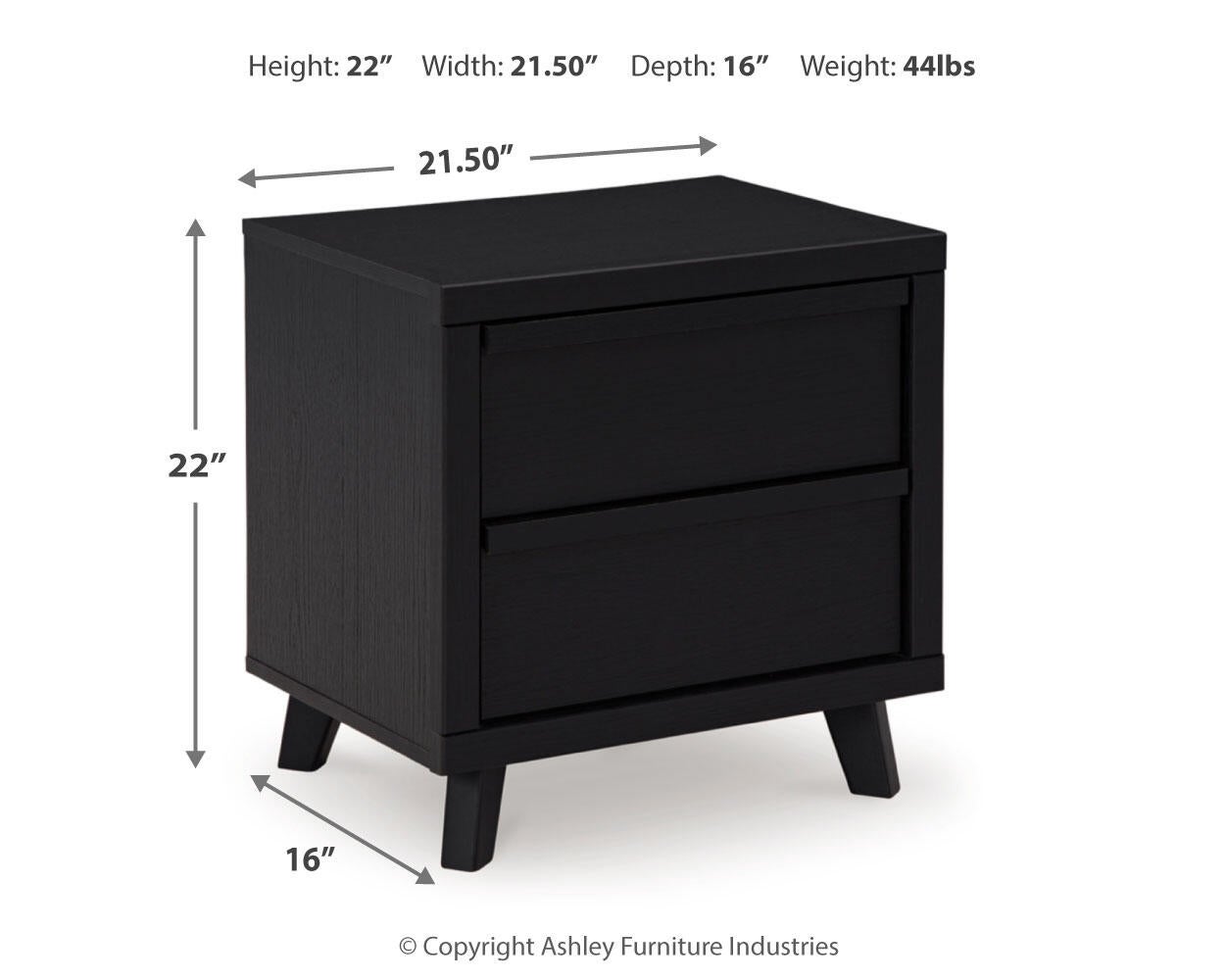 Danziar King Panel Bed, Dresser, Mirror, Chest and Nightstand