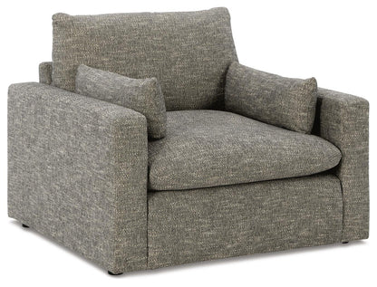 Dramatic Chair and Ottoman