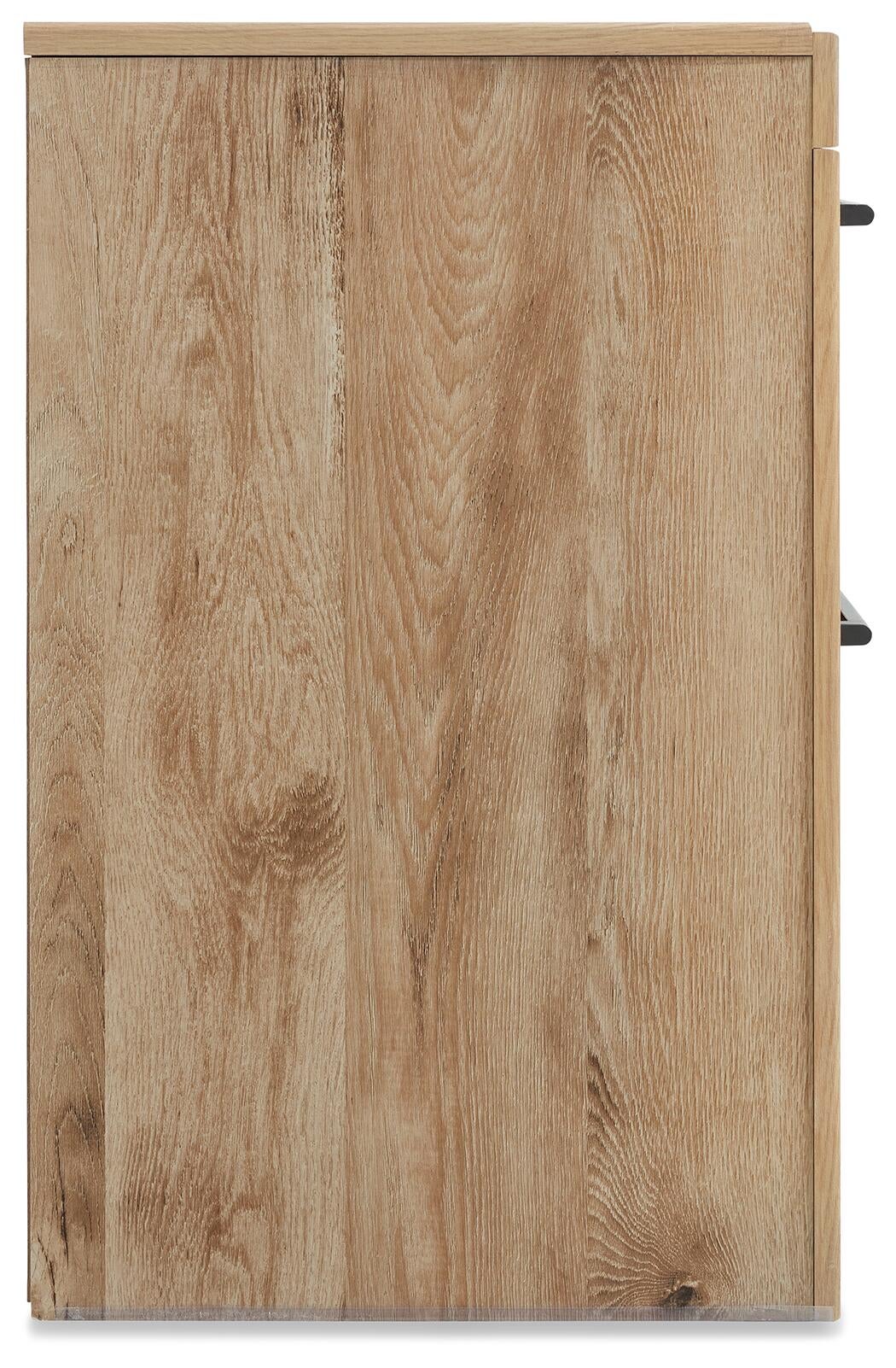 Hyanna Full Panel Bed with 2 Side Storage, Dresser, Mirror, Chest and Nightstand