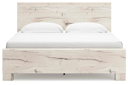 Lawroy King Panel Bed, Dresser, Mirror and Nightstand