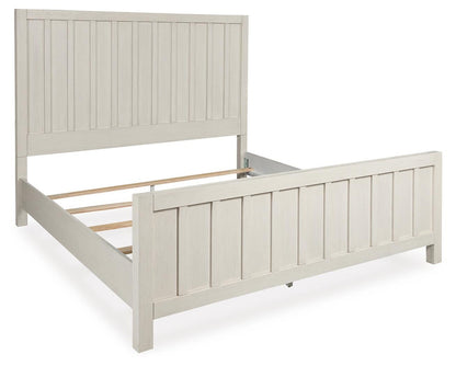 Shaybrock California King Panel Bed, Dresser and Mirror