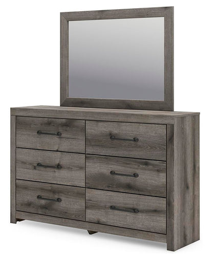 Urbanoore Full Panel Bed, Dresser and Mirror