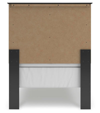 Maribel Twin Panel Bed, Dresser, Mirror and Nightstand