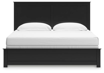 Maribel King Panel Bed, Dresser and Mirror