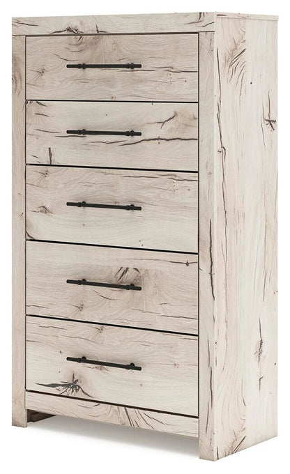 Lawroy Full Panel Bed, Dresser, Mirror, Chest and Nightstand