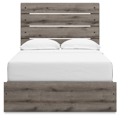 Urbanoore Full Panel Bed with Storage, Dresser, Mirror and Nightstand