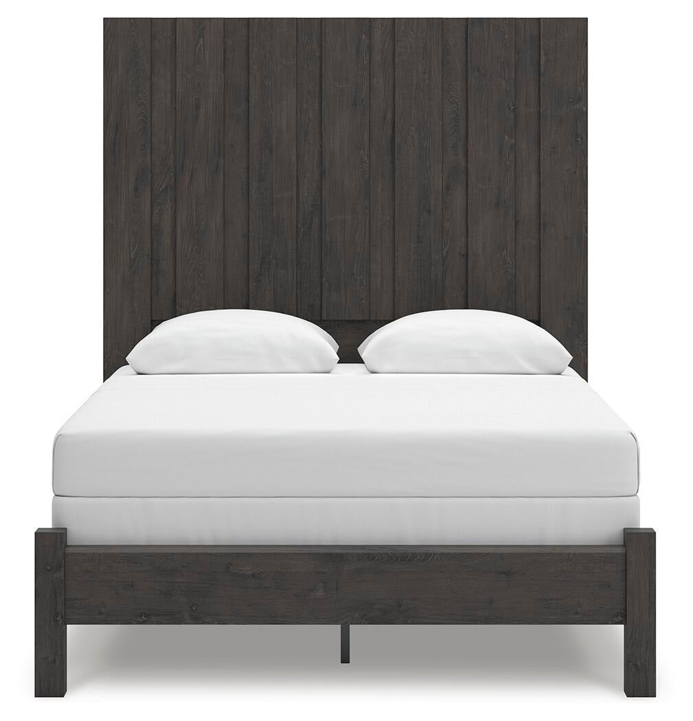 Parlayon Queen Panel Bed, Dresser, Mirror, Chest and Nightstand