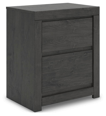 Parlayon Queen Panel Bed, Dresser, Mirror, Chest and Nightstand