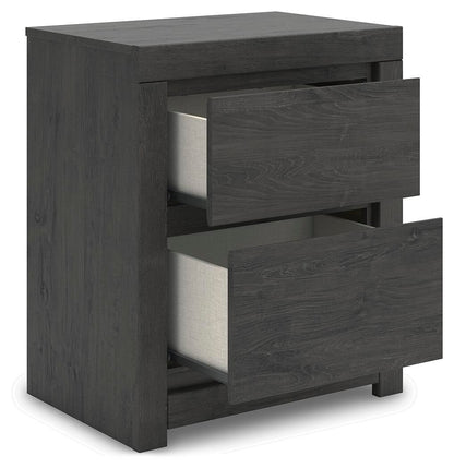 Parlayon Queen Panel Bed, Dresser, Mirror, Chest and Nightstand