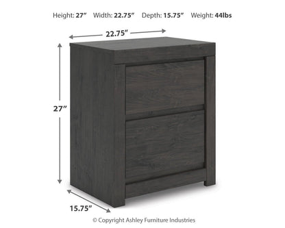 Parlayon Queen Panel Bed, Dresser, Mirror, Chest and Nightstand
