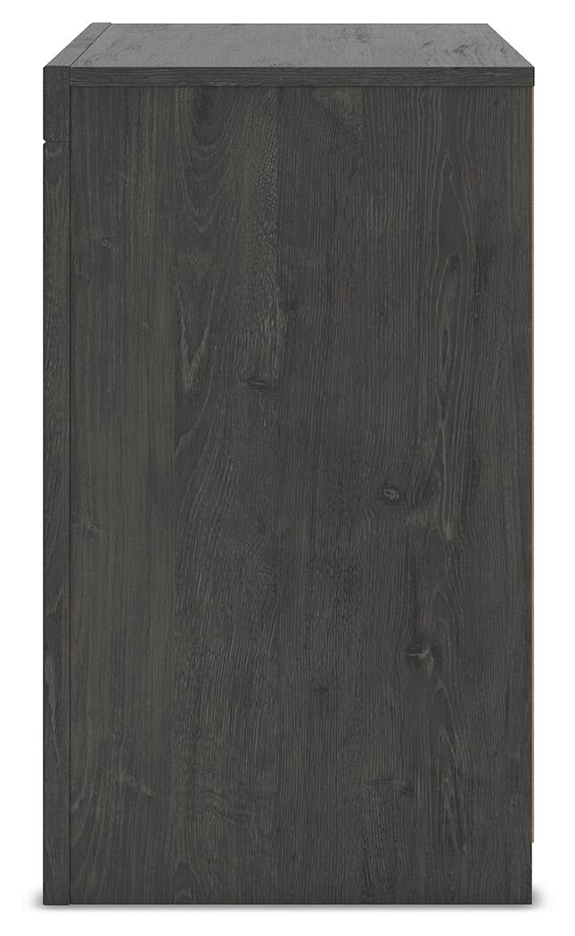 Parlayon Queen Panel Bed, Dresser, Mirror, Chest and Nightstand