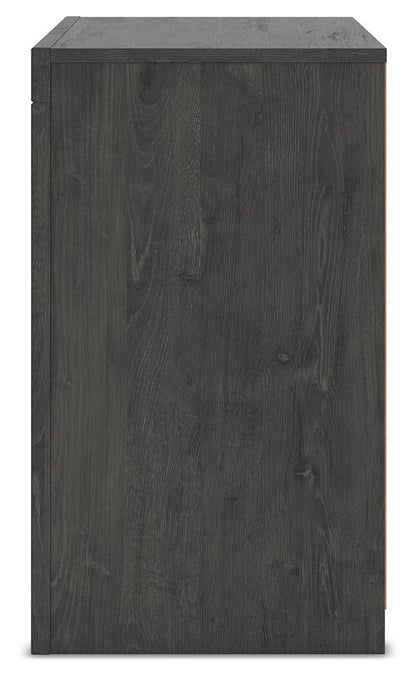 Parlayon Queen Panel Bed, Dresser, Mirror, Chest and Nightstand