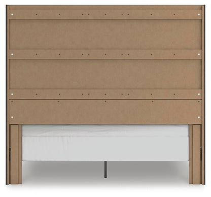 Parlayon King Panel Bed, Dresser, Mirror, Chest and Nightstand