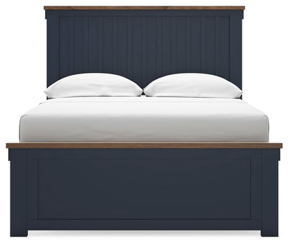 Landocken Full Panel Bed, Dresser, Mirror and Nightstand