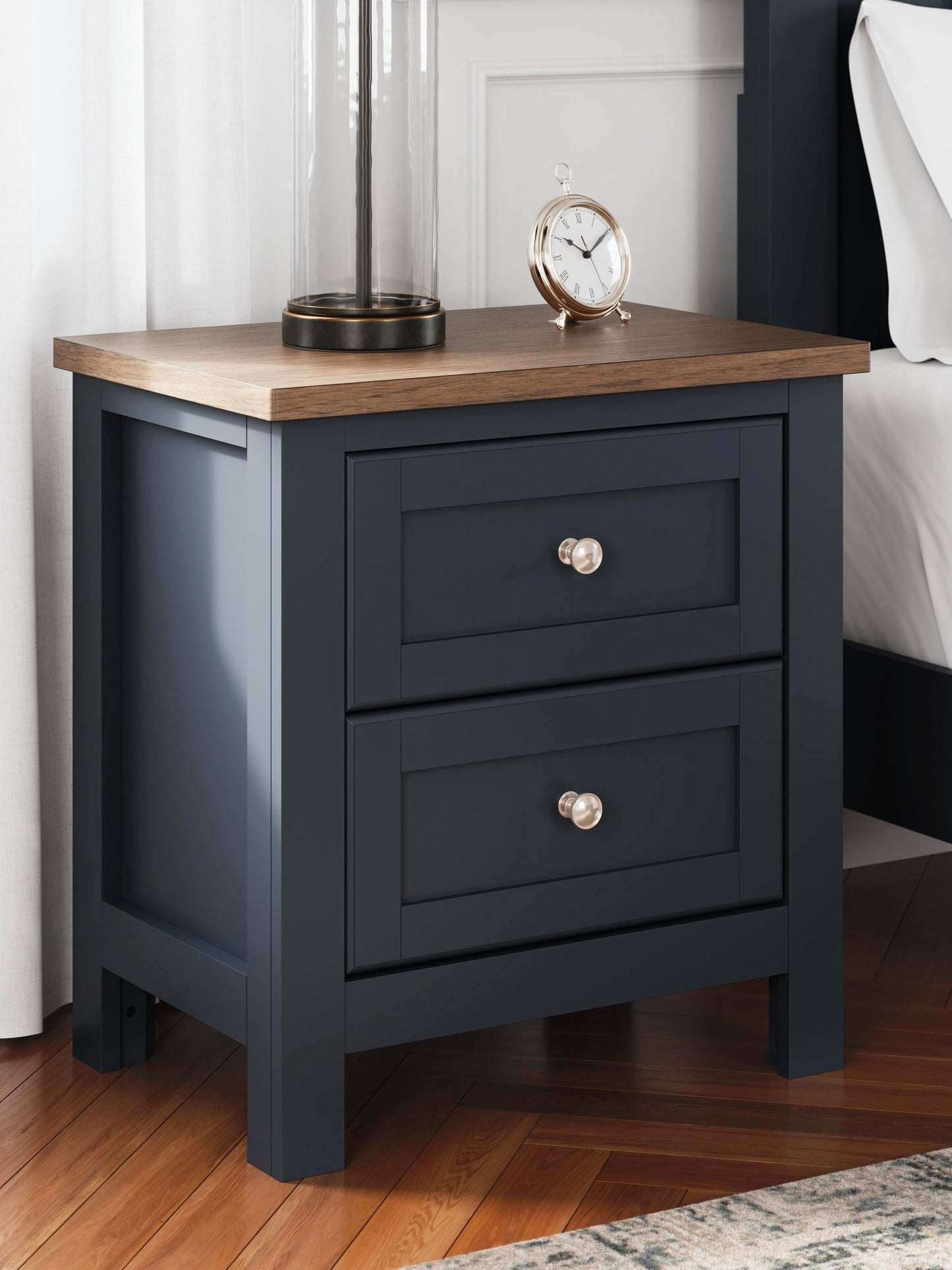Landocken Full Panel Bed, Dresser, Mirror and Nightstand