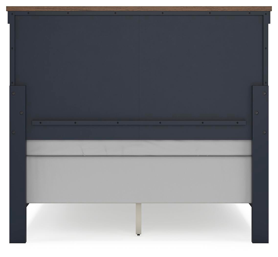 Landocken Full Panel Headboard, Dresser, Mirror and Nightstand