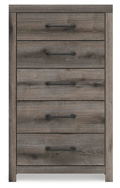 Urbanoore Full Panel Storage Bed, Dresser, Mirror, Chest and Nightstand