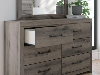 Urbanoore Full Panel Storage Bed, Dresser, Mirror, Chest and Nightstand