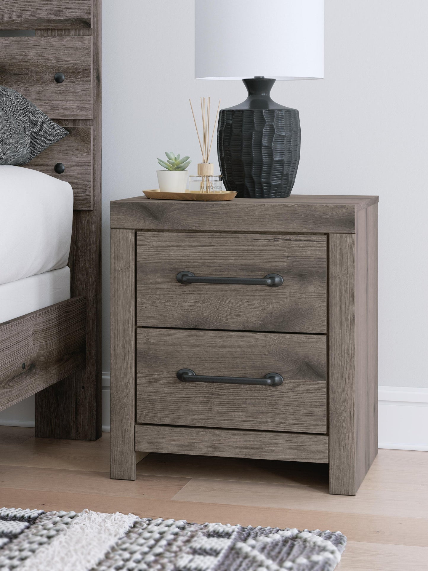 Urbanoore King Panel Bed, Dresser and Mirror