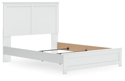 Bostwick Shoals Queen Panel Bed, Dresser and Mirror