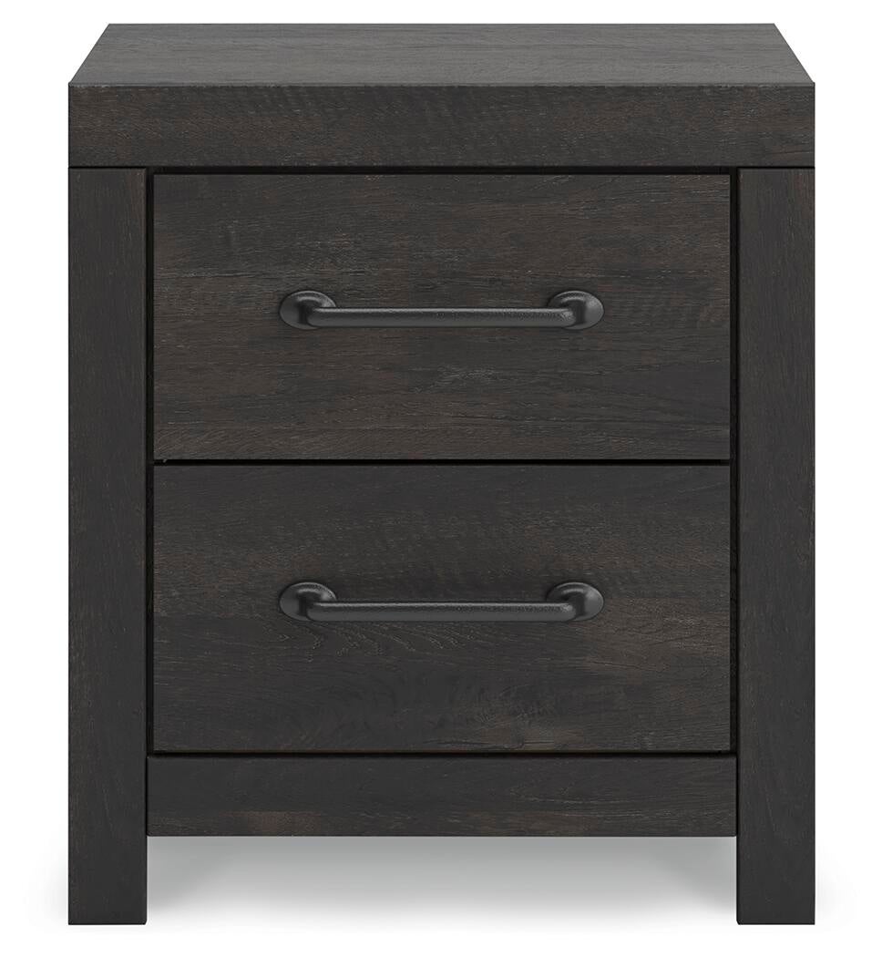 Delmorta Twin Panel Storage Bed, Dresser, Mirror, Chest and Nightstand