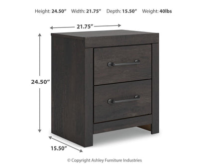 Delmorta Twin Panel Storage Bed, Dresser, Mirror, Chest and Nightstand