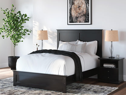 Maribel Full Panel Bed, Dresser, Mirror, Chest and Nightstand