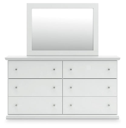 Bostwick Shoals Queen Panel Bed, Dresser, Mirror and Nightstand