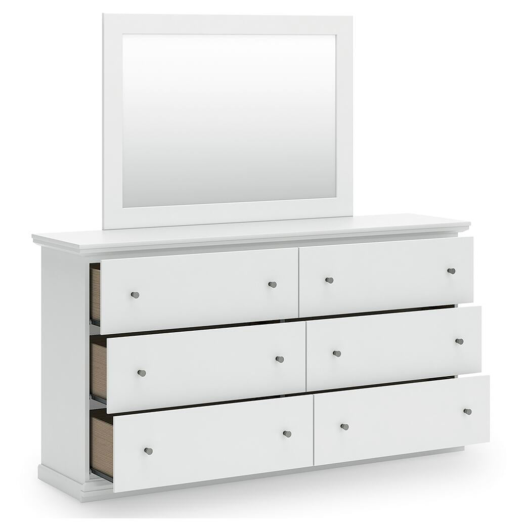 Bostwick Shoals Full Panel Bed, Dresser, Mirror, Chest and Nightstand