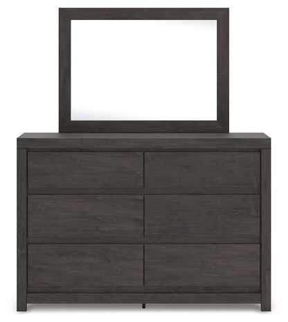 Parlayon King Panel Storage Bed, Dresser, Mirror, Chest and Nightstand
