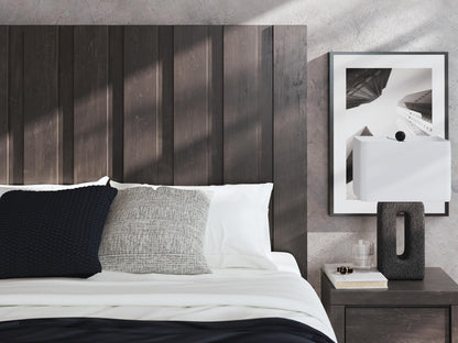 Parlayon King Panel Storage Bed, Dresser, Mirror, Chest and Nightstand