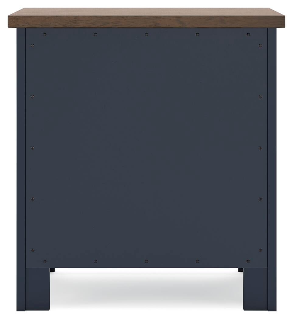 Landocken Twin Panel Bed, Dresser, Mirror, Chest and Nightstand