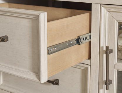 Shaybrock King Panel Bed, Dresser, Mirror and Nightstand