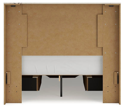 Lawroy Full Panel Storage Bed, Dresser, Mirror, Chest and Nightstand