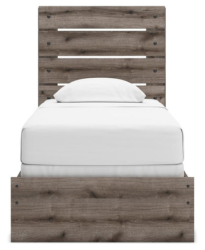 Urbanoore Twin Panel Bed, Dresser and Mirror