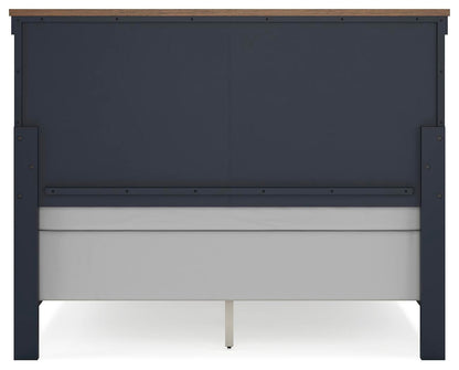 Landocken Queen Panel Headboard, Dresser, Mirror, Chest and Nightstand