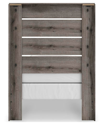 Urbanoore Twin Panel Bed, Dresser, Mirror, Chest and Nightstand
