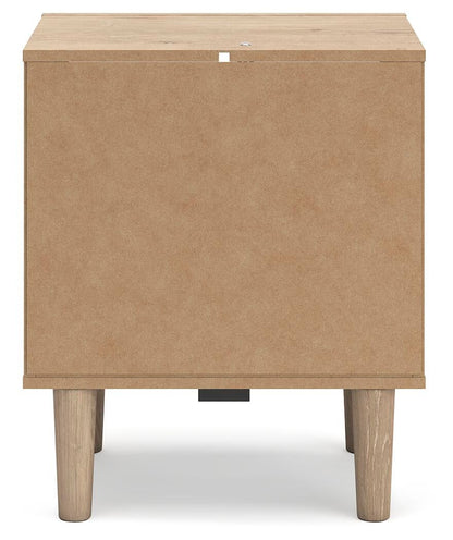 Cielden Full Upholstered Bed with Roll Slats, Dresser, Mirror, Chest and Nightstand