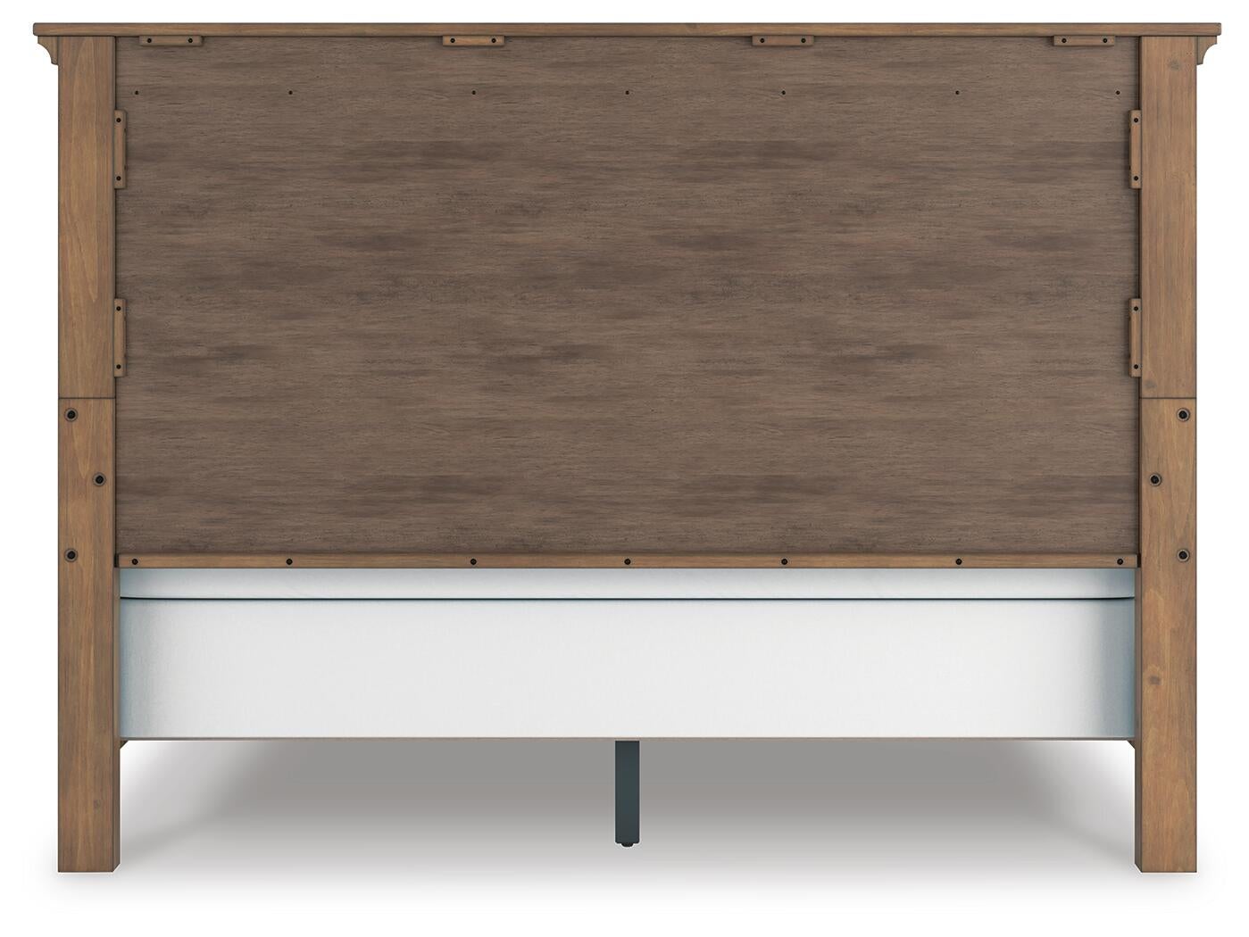 Vandenmore King Panel Bed with Mirrored Dresser