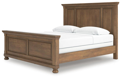 Vandenmore King Panel Bed with Mirrored Dresser