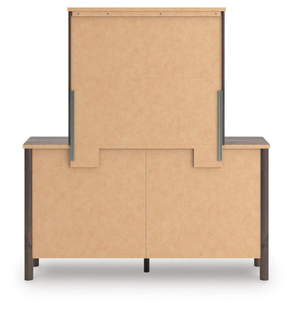 Cadmori Twin Panel Bed, Dresser, Mirror, Chest and Nightstand