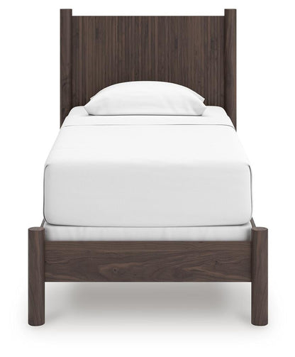Cadmori Twin Panel Bed, Dresser, Mirror, Chest and Nightstand