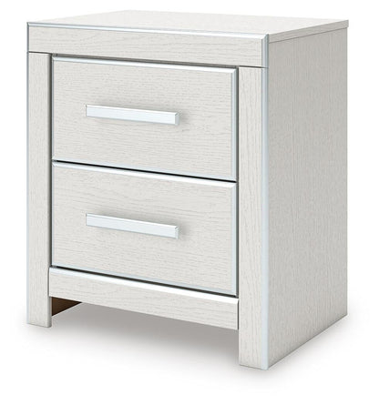 Birmonton Queen Upholstered Bed, Dresser, Mirror and Nightstand