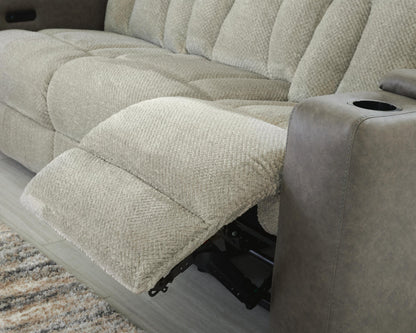 Stately Check Sofa and Loveseat