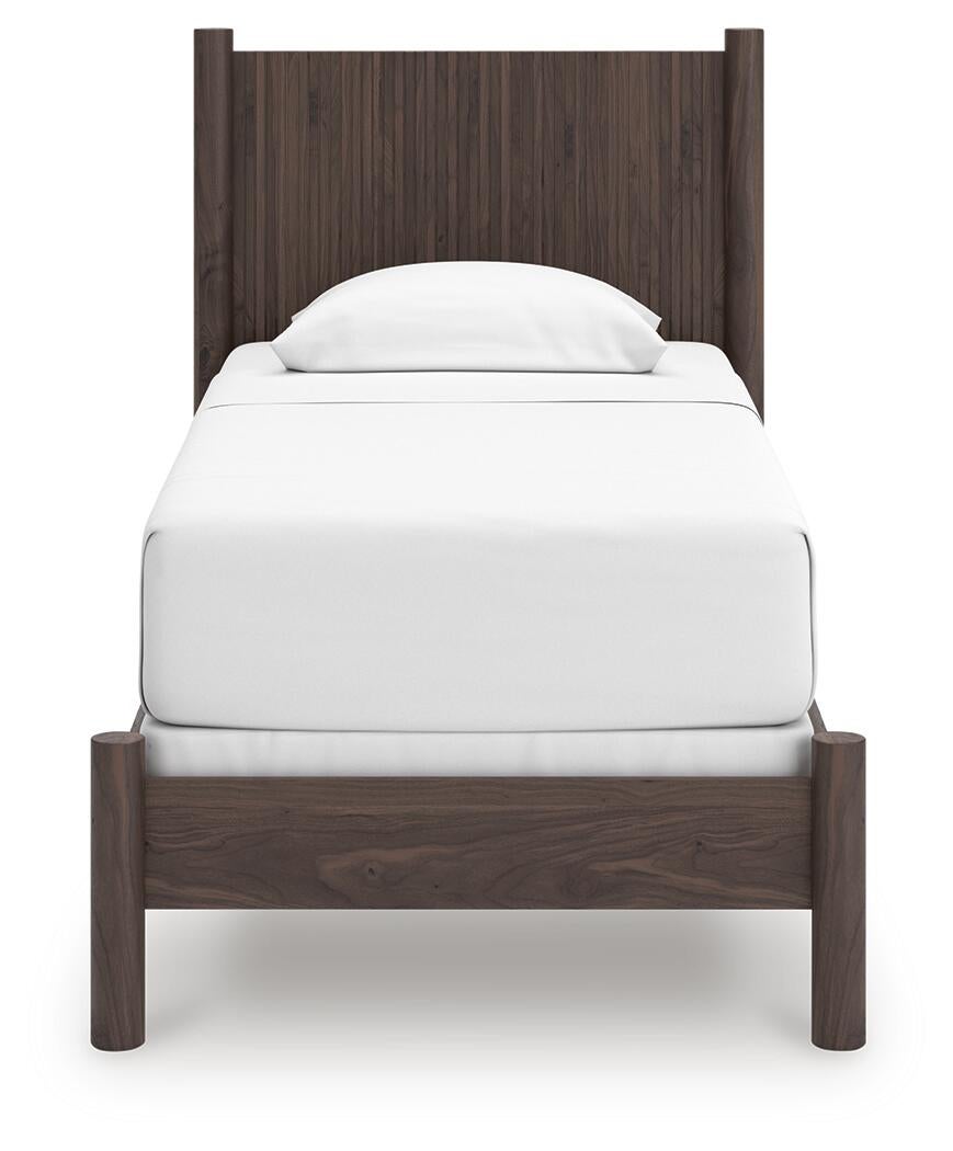 Cadmori Twin Panel Bed, Dresser, Mirror and Nightstand