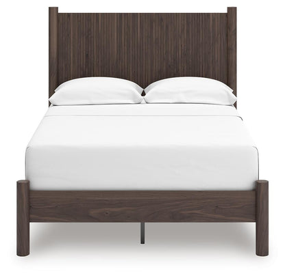 Cadmori Full Panel Platform Bed, Dresser, Mirror, Chest and Nightstand